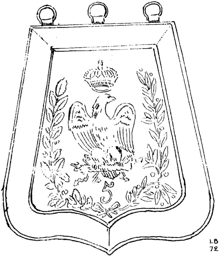 Sabretache Officier 5e Hussards